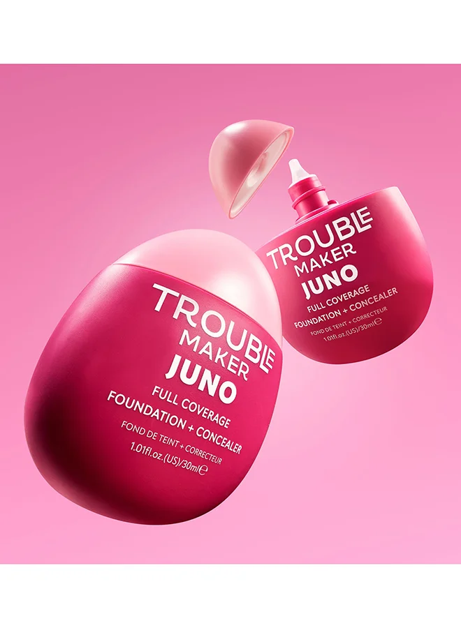صانع المتاعب Juno Full Coverage Matte Foundation Little Chef